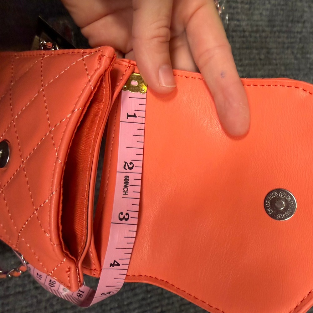 NWT Studio Badgley Mischka Phone Crossbody Bag Pink Quilted Stud Travel Festival - Picture 9 of 12